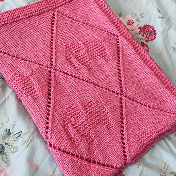 Diamond Elephant Blanket