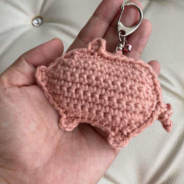 Pig Silhouette Charm