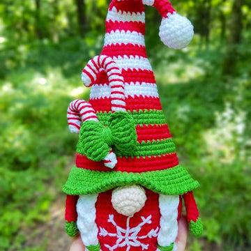 Christmas gnome girl