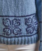 Snowflake Border Hoody