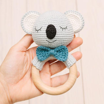 Koala rattle amigurumi pattern