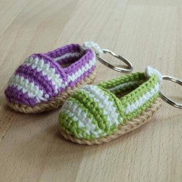 Keychain espadrille