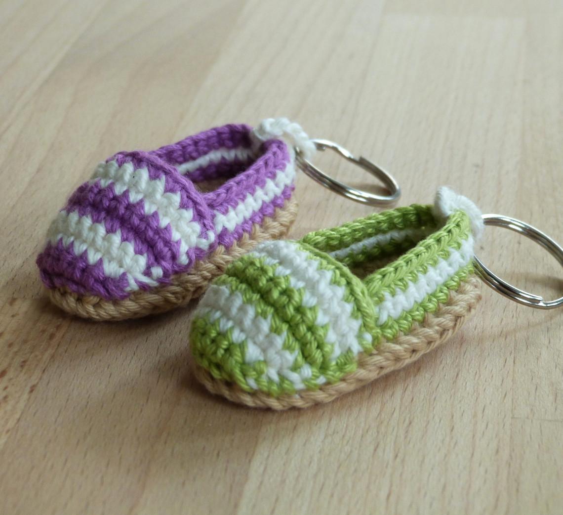 Keychain espadrille