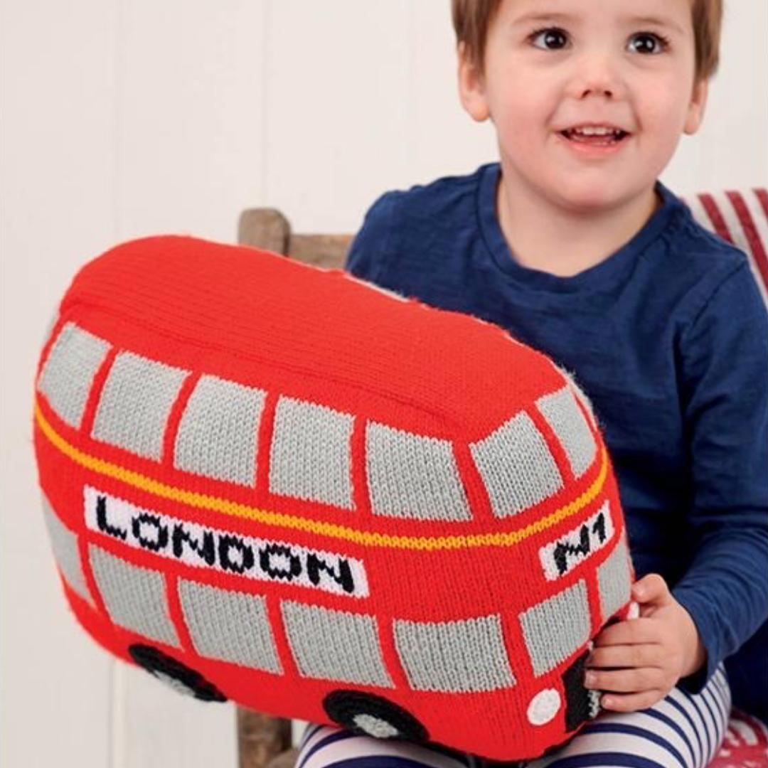 London Bus Cushion
