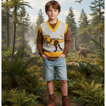 T-Rex Dinosaur Sweater