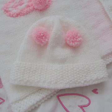 BO Bear Baby Car Seat Blanket & Hat
