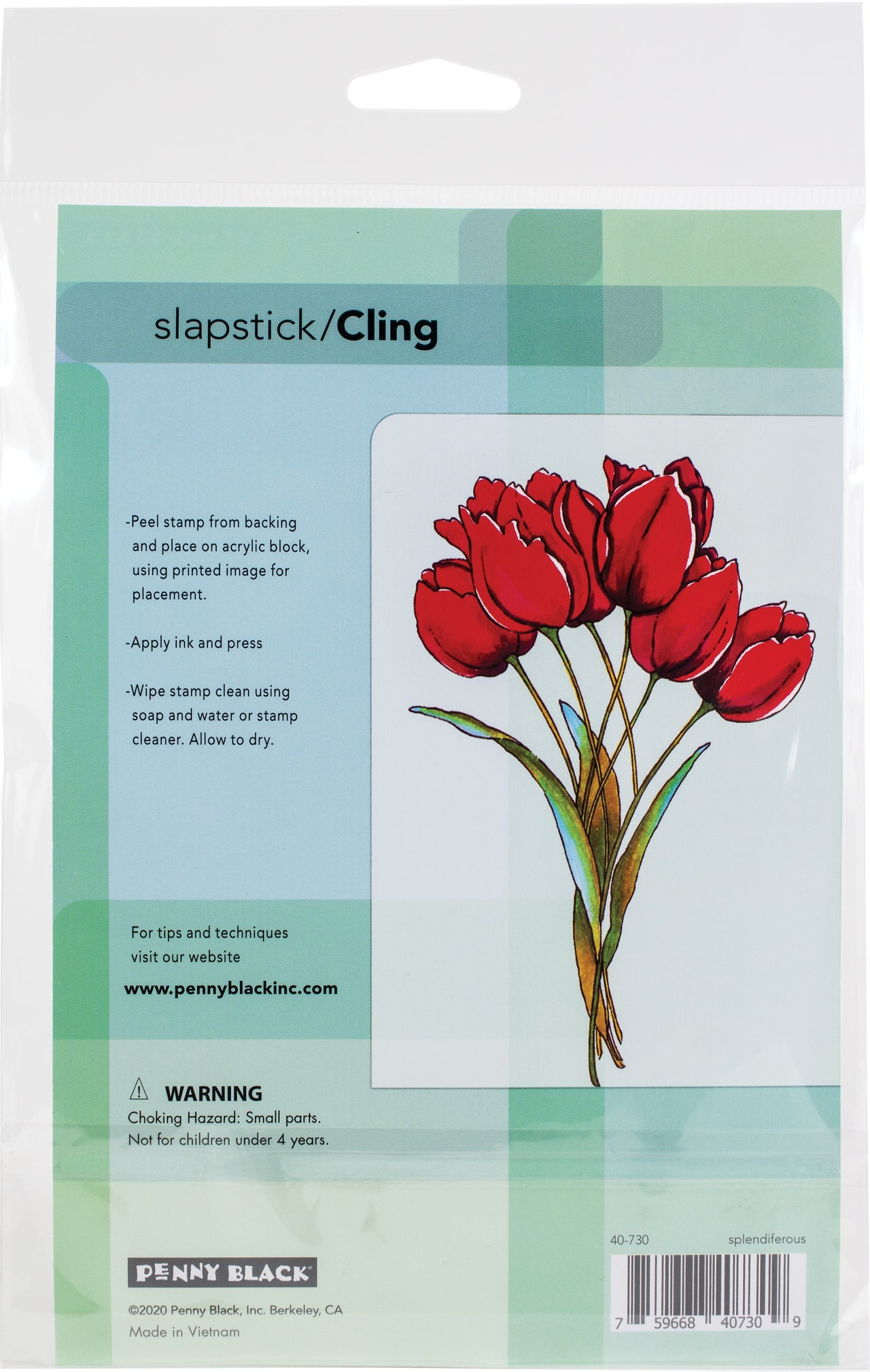 Penny Black Cling Stamps - Splendiferous