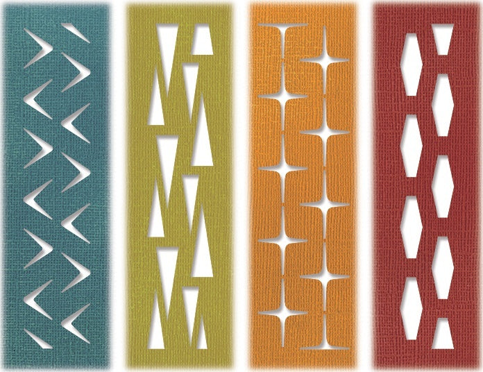 Sizzix Thinlits Dies By Tim Holtz - Retro Repeat