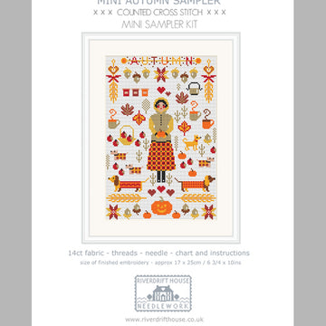 Riverdrift House Autumn Mini Cross Stitch Kit