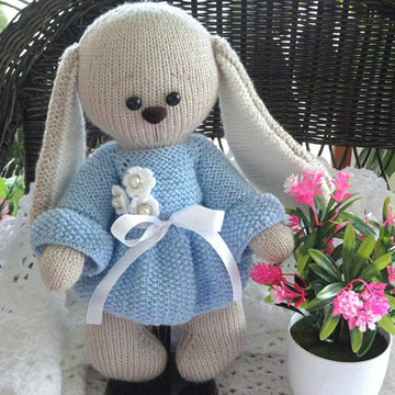 Knitting PATTERN Bunny Rabbit Toy Animal