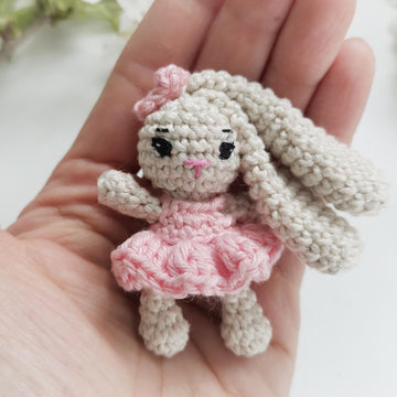 Ballerina Bunny Keychain