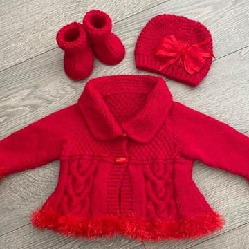 "Nanna" Aran Knitting Pattern