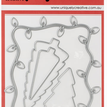 Uniquely Creative Metal Dies - Christmas Lights Border