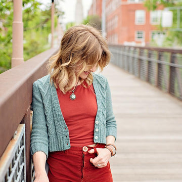 Minimalist Cable Cardigan
