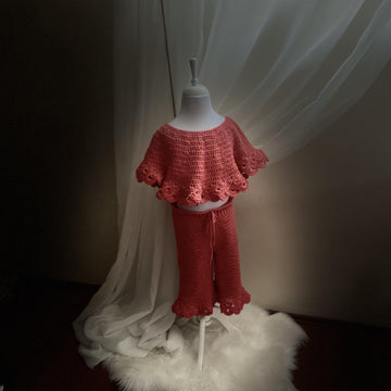 Camellia Top & Pants Set N 411