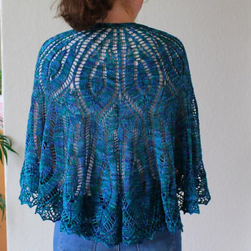 The Old Double Diamond Lace Shawl