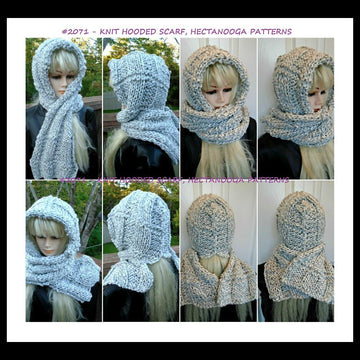2071 - Hooded Scarf