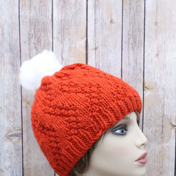 Knitting pattern womens hat #506