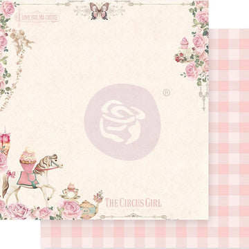 Prima Marketing Dulce By Frank Garcia Double-Sided Cardstock 12"X12" 10/Pkg - Let's Go To The Circus