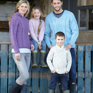 Aran Knits by Sirdar