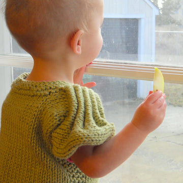Baby Epaulette Sweater