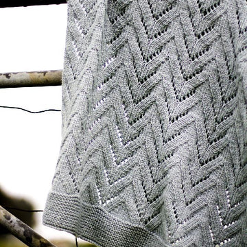 Twisty Lace Blanket