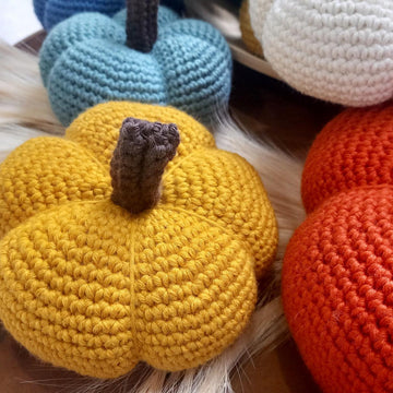 Modern Crochet Pumpkins