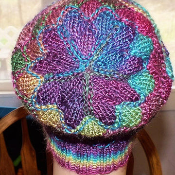 Faux Entrelac Hat