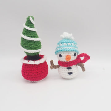 Christmas Amis Set 1 (Santa, Tree, Snowman)