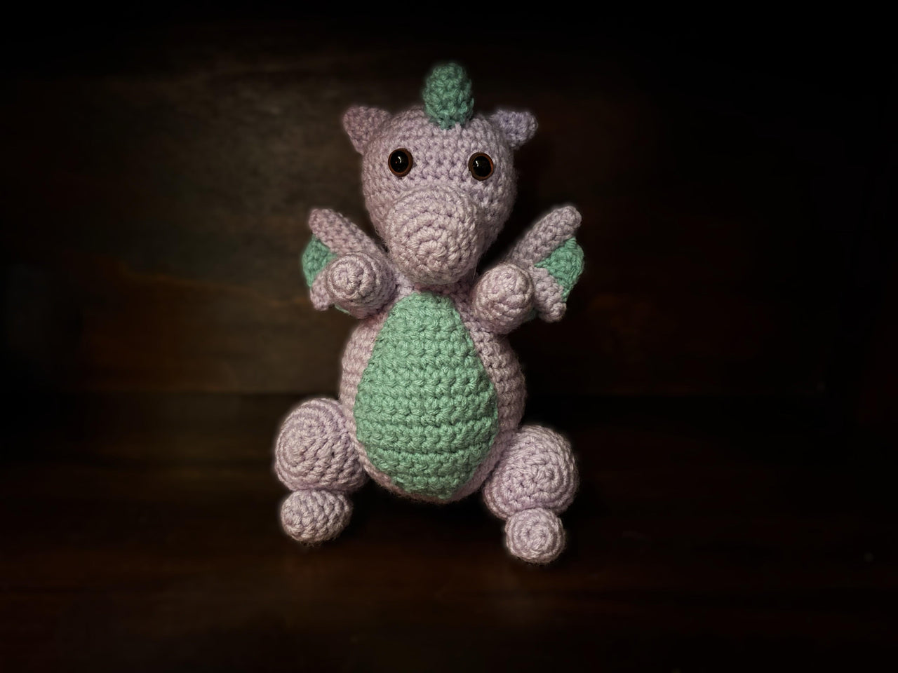Small Crochet Dragon