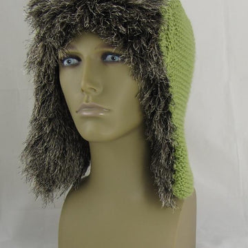 Garter Stitch Trapper Hat