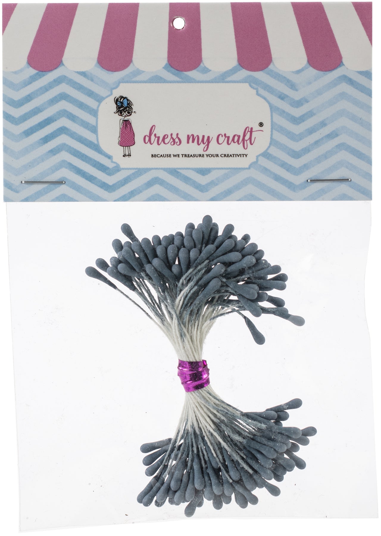 Dress My Craft Pastel Thread Pollen - Marine Blue