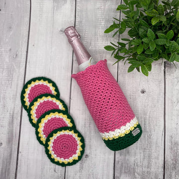 Watermelon Wine Cozy Set