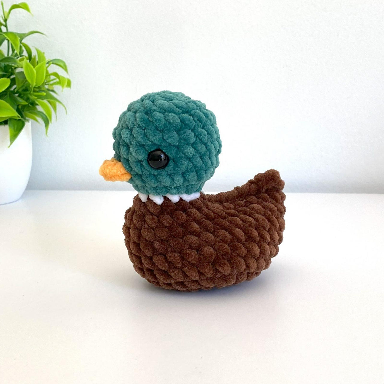 No Sew Mallard Rubber Duck
