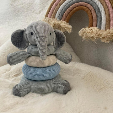 Baby Elephant Stacking Toy