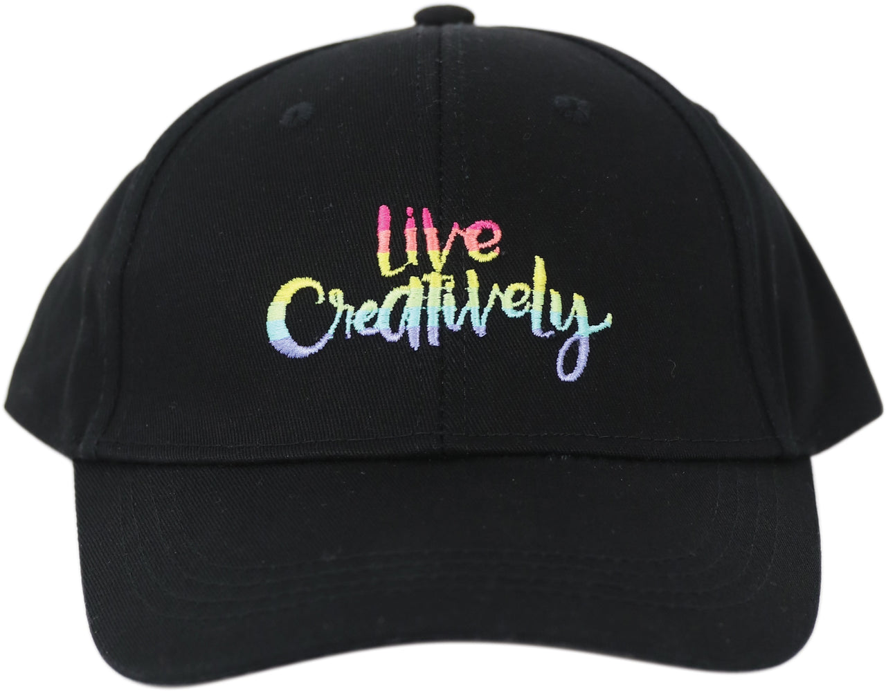 Happy Planner Baseball Style Cap - Black, Live Creatively