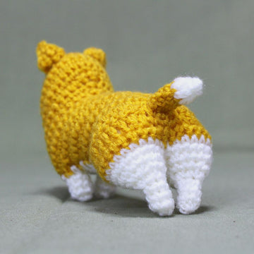 Corgi dog amigurumi / コーギーのあみぐるみ