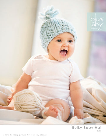 Blue Sky Fibers Bulky Baby Hat