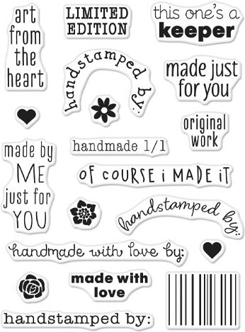 Hero Arts Greetings Clear Stamps 3"X4" - Limited Edition