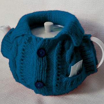 Big size tea cozy with a pocket