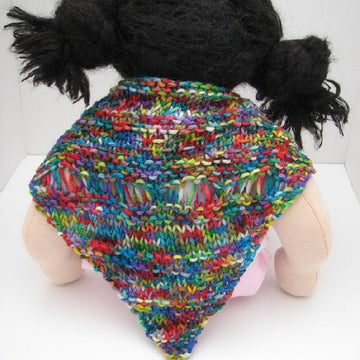 Patchwork Prairie Shawl for Dolls