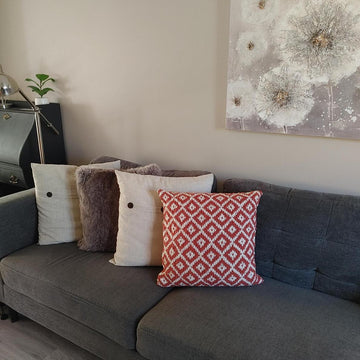 Diamond Knit Pillow